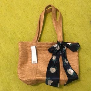 Draper James straw bag